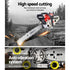Giantz Chainsaw Petrol 45CC 18" Bar Commercial E-Start Pruning Chain Saw