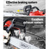 Giantz Chainsaw Petrol 45CC 18" Bar Commercial E-Start Pruning Chain Saw