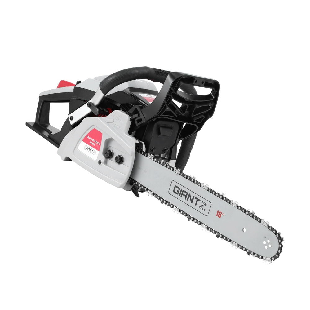 42CC Petrol Chainsaw 16'' Bar Chain Saw Lightweight for Pruning Cutting