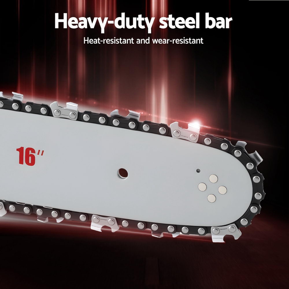 42CC Petrol Chainsaw 16'' Bar Chain Saw Lightweight for Pruning Cutting