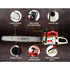 62cc Petrol Chainsaw 22" Bar Pro Series 5.2HP High Power Tree Cutting Saw Kit