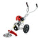 Giantz 62cc Petrol Brush Cutter Whipper Saw Trimmer 2 Stroke 3-in-1 Wheel