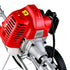 52cc Petrol Brush Cutter Whipper Saw Trimmer 2 Stroke 3-in-1 Wheel