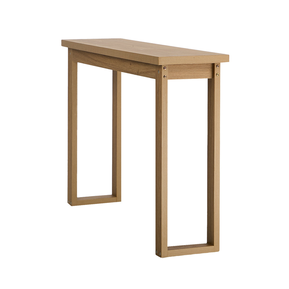 Console Table Narrow Hall Entryway Desk Table Display Shelf