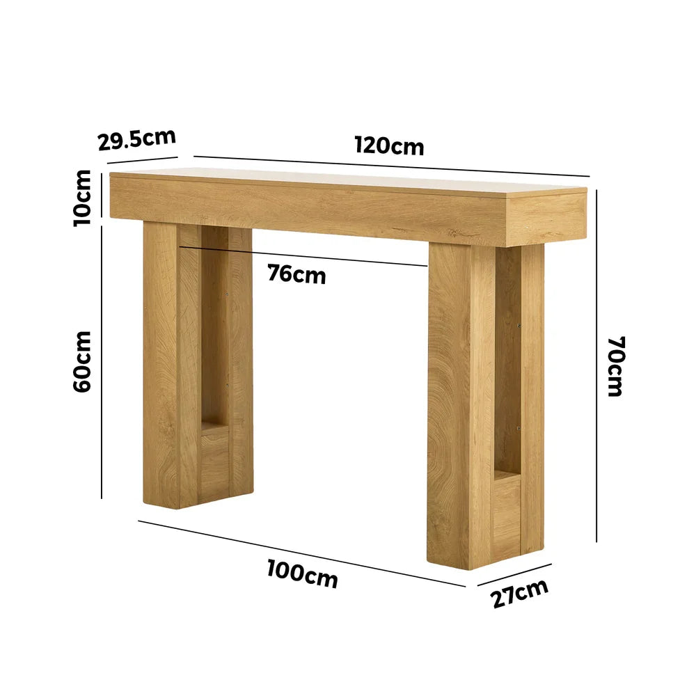Console Table Hallway Narrow Sofa Side Desk Storage Rack