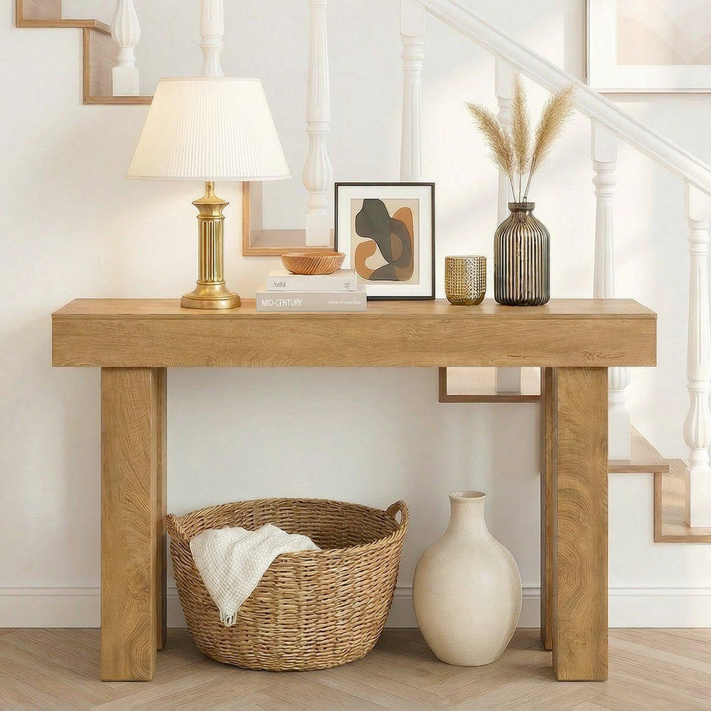 Console Table Hallway Narrow Sofa Side Desk Storage Rack