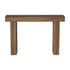 Oikiture Console Table Rack Walnut