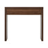 Console Table Wood Sofa Table with Drawer Walnut