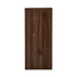 Console Table Wood Sofa Table with Drawer Walnut