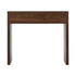 Console Table Wood Sofa Table with Drawer Walnut