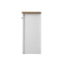 Oikiture Console Table Wood with 2 Drawers
