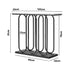 Console Table Faux Marble Effect Entry Hallway Display Black