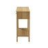 Oikiture 2-tier Console Table 100cm with 2 Storage Drawer