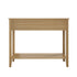 Oikiture 2-tier Console Table 100cm with 2 Storage Drawer