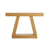 Console Table with Thick 10cm Top & Natural Wood‑Look Finish – Natural