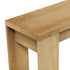 Oikiture Modern Console Table Display Shelf Entryway Decor Natural