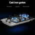 Gas Cooktop 30cm 2 Burner Silver