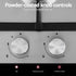 Gas Cooktop 30cm 2 Burner Silver