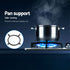 60cm Gas Cooktop – 4 Burners, Wok Burner, Flame Failure, NG/LPG, Stainless