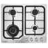 60cm Gas Cooktop – 4 Burners, Wok Burner, Flame Failure, NG/LPG, Stainless