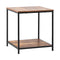 Side End Table Coffee Table 2-Tier