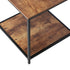 Side End Table Coffee Table 2-Tier