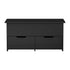 Coffee Lift Up Top Hidden Storage Laptop Desk 2 Drawers Black