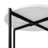 Coffee Table Round Dual-Tier Marble