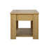 Coffee Table with Lift Up Top Storage Space Wooden Beige