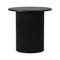 Coffee Table Side Tables Sofa Desk Bedside Round Wood Black