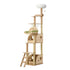 Cat Tree Scratching Post Condo House Bed Furniture 203cm