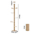 Cat Tree Wood Tower Scratching 300cm Post Floor to Ceiling