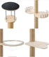Cat Tree Wood Tower Scratching 300cm Post Floor to Ceiling