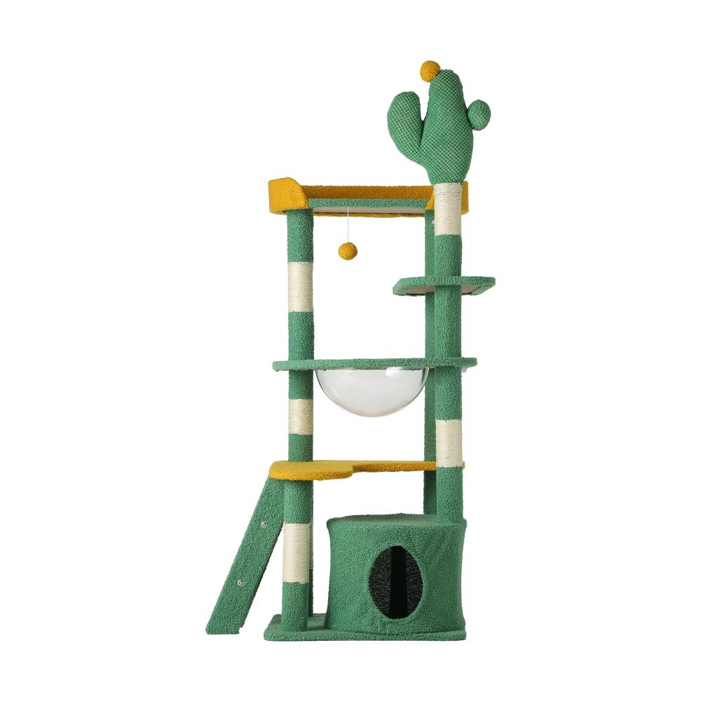 Cat Tree Tower Scratching Post 144cm Pet Condo