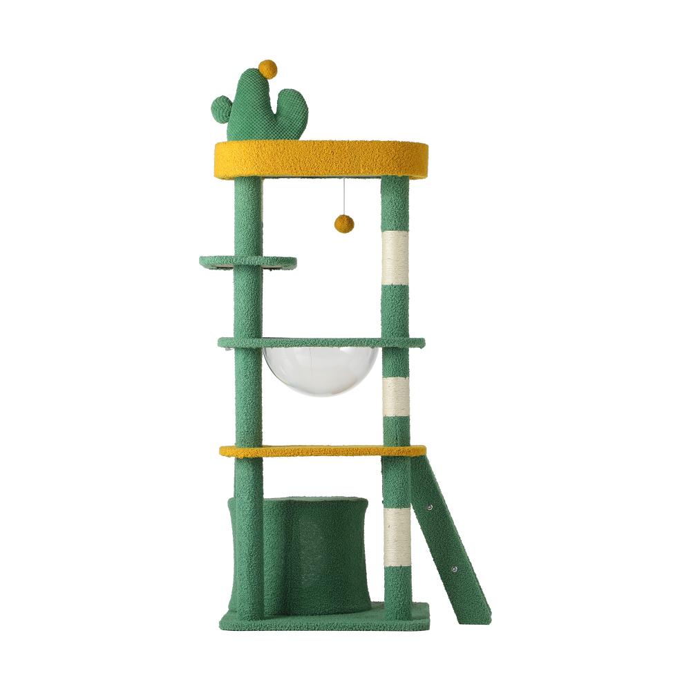 Cat Tree Tower Scratching Post 144cm Pet Condo