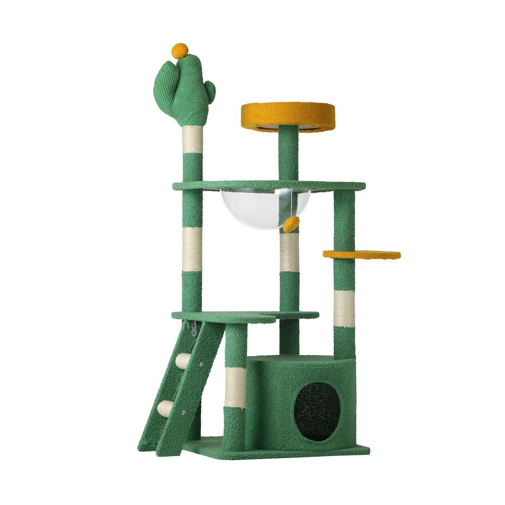 Cat Tree Tower Scratching Post 130cm Pet Condo