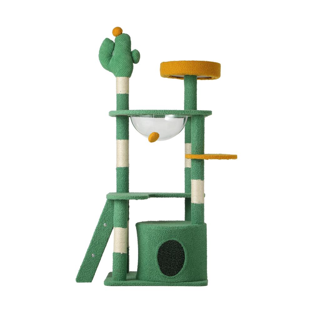 Cat Tree Tower Scratching Post 130cm Pet Condo