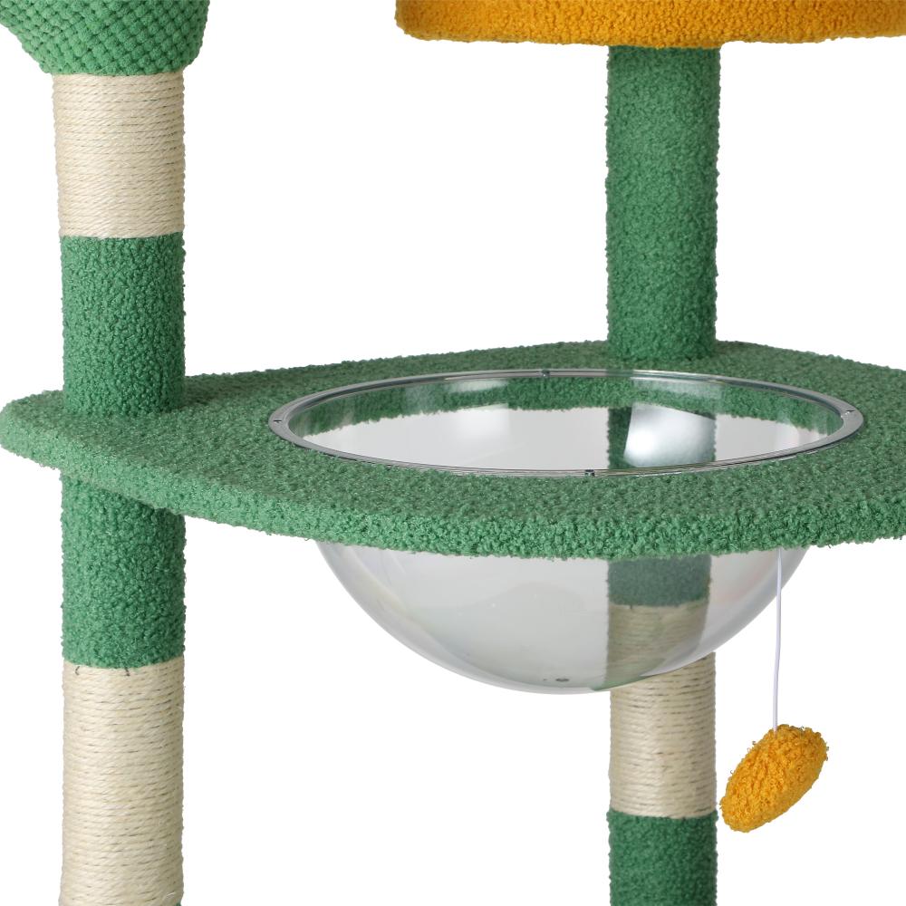 Cat Tree Tower Scratching Post 130cm Pet Condo