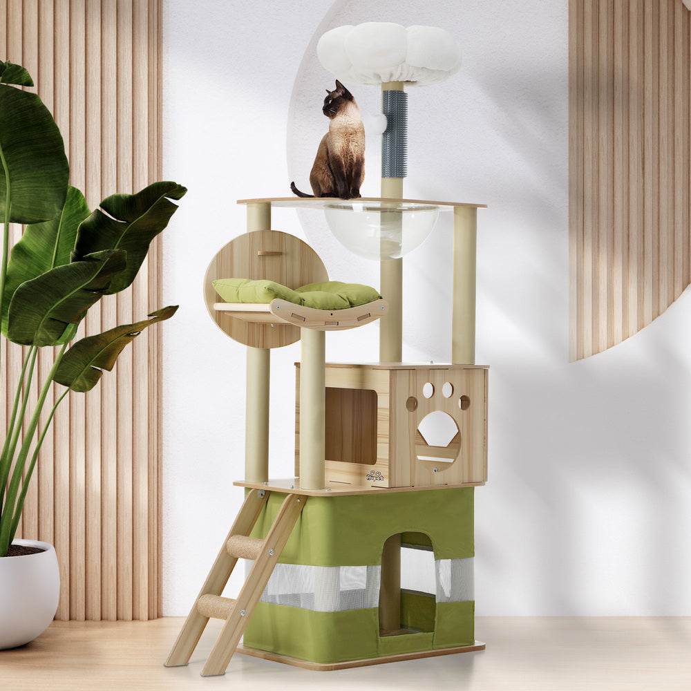 Cat Tree Tower Scratching Post Scratcher 160cm