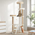 Alopet Cat Tree Rattan Cat Scratching Post 153CM