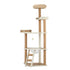 Alopet Cat Tree Rattan Cat Scratching Post 153CM