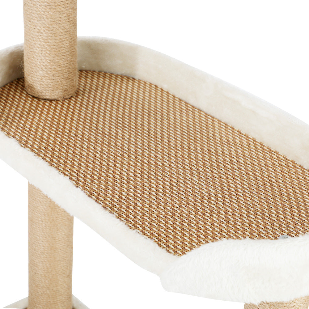 Alopet Cat Tree Rattan Cat Scratching Post 153CM