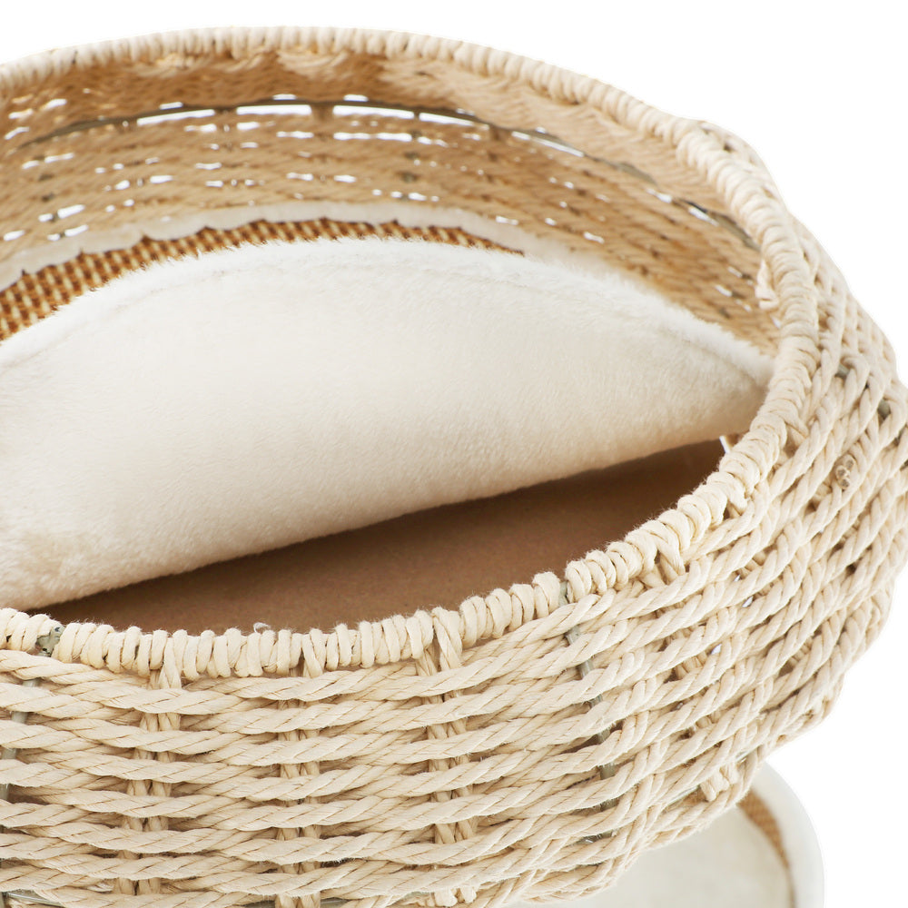 Alopet Cat Tree Rattan Cat Scratching Post 164CM