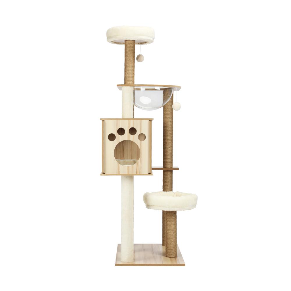 Cat Tree Tower Scratching Post Scratcher Cats Condo