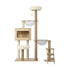 Cat Tree Scratcher Cats Condo Wood 142cm