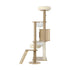 Cat Tree Scratcher Cats Condo Wood 142cm