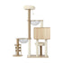 Cat Tree Scratcher Cats Condo Wood 142cm