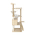 174 cm Cat Tree with Scratching Post Cat Condo Ladder