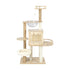 131 cm Cat Tree with Scratching Post Cat Condo Ladder