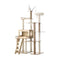 Large Cat Tree Wood Scratcher Condo House Bed 172cm